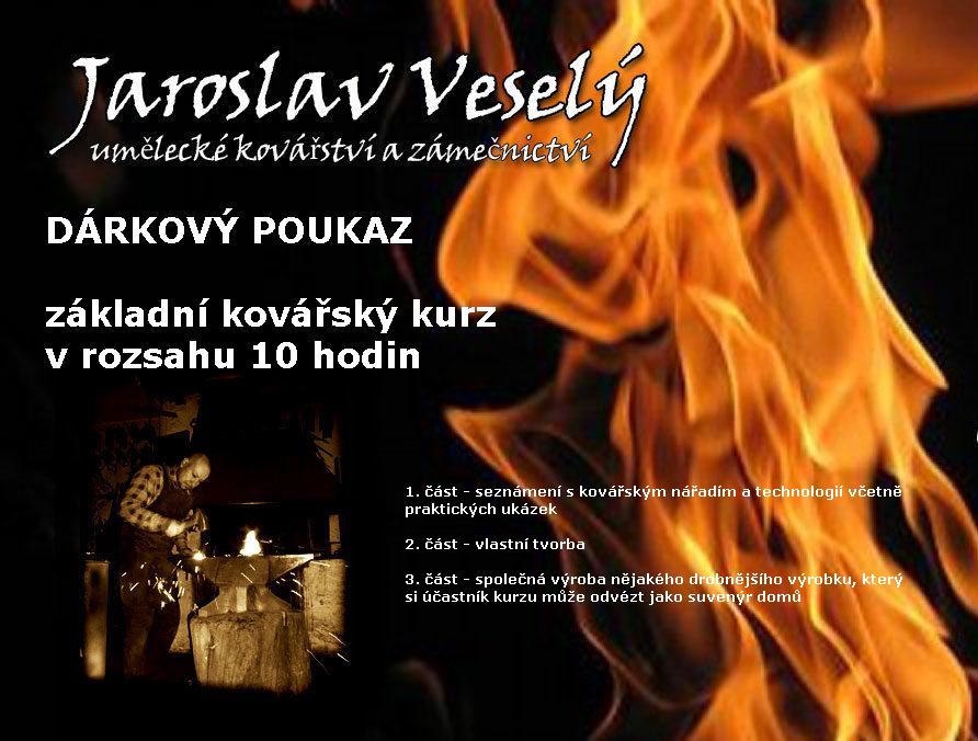 Dárkový poukaz - kovářské kurzy